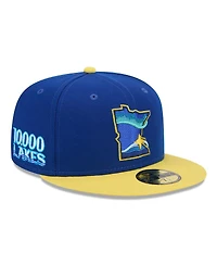 New Era Men's Royal Minnesota Twins 2024 City Connect 59FIFTY Fitted Hat