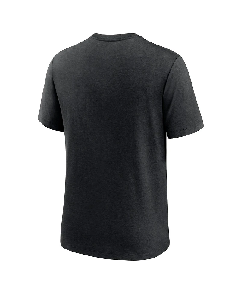 Nike Men's Heather Black San Francisco Giants 2024 Rickwood Classic Tri-Blend T-Shirt