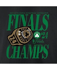 Fanatics Men's Black Boston Celtics 2024 Nba Finals Champions Ball Screen Ring T-Shirt