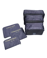 Nicci 6 Piece Set Luggage Organizer