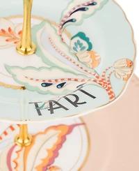 Yvonne Ellen Floral 2 Tier Cake Stand