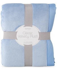 Berkshire Classic Velvety Plush Blanket, Full/Queen, Exclusively at Macy's
