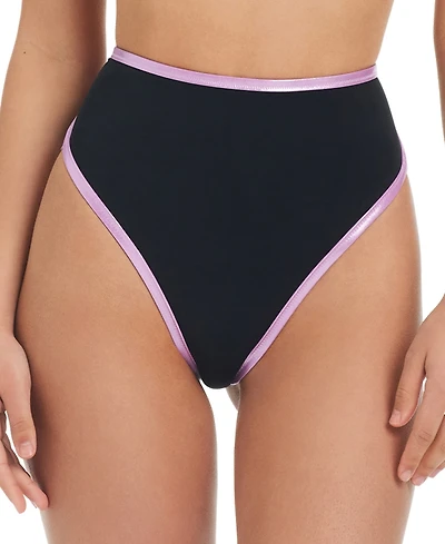 Red Carter Women's Contrast-Trim High-Waisted Bottoms