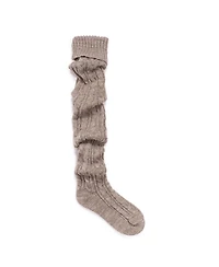 Muk Luks Women's Cable Knit Over the Knee Socks