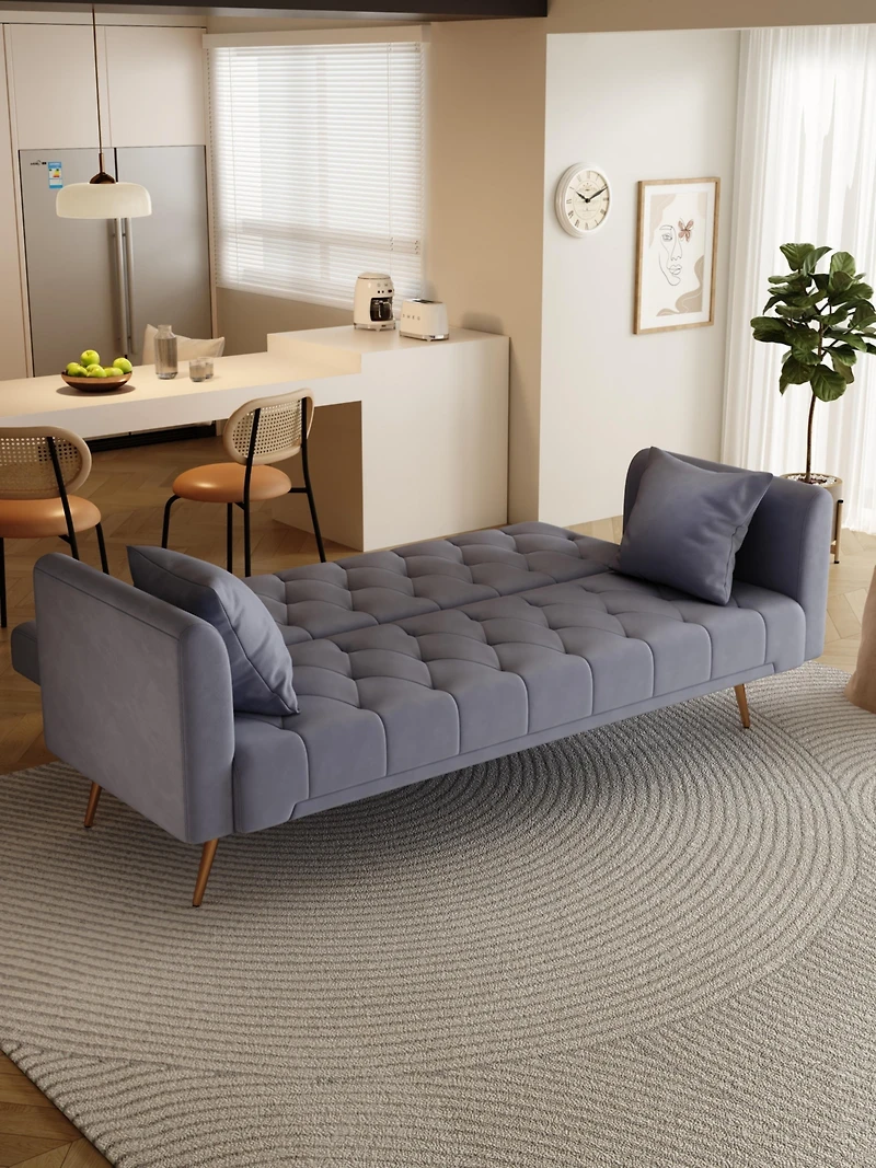 Streamdale 71" Convertible Double Folding Living Room Sofa Bed
