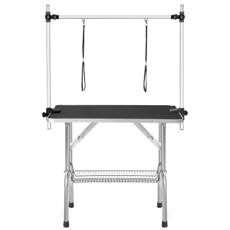 Streamdale Furniture Professional Dog Pet Grooming Table Large Adjustable Heavy Duty Portable with Arm & Noose & Mesh Tray