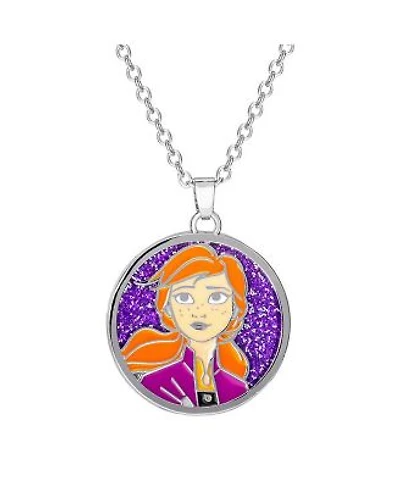 Disney Frozen Ii Anna Pendant Necklace Jewelry