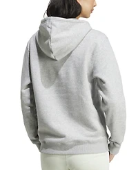adidas Women's Big Logo Fleece Hooded Sweatshirt