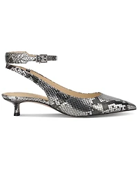 Jessica Simpson Women's Vellana Ankle-Strap Kitten-Heel Pumps