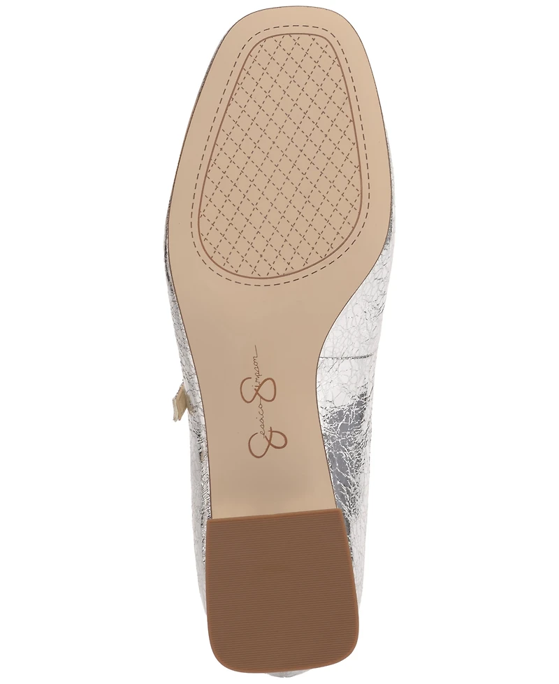 Jessica Simpson Women's Treen Block-Heel Mary Jane Pumps