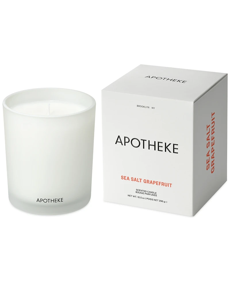 Apotheke Sea Salt Grapefruit Candle, 10.5 oz.