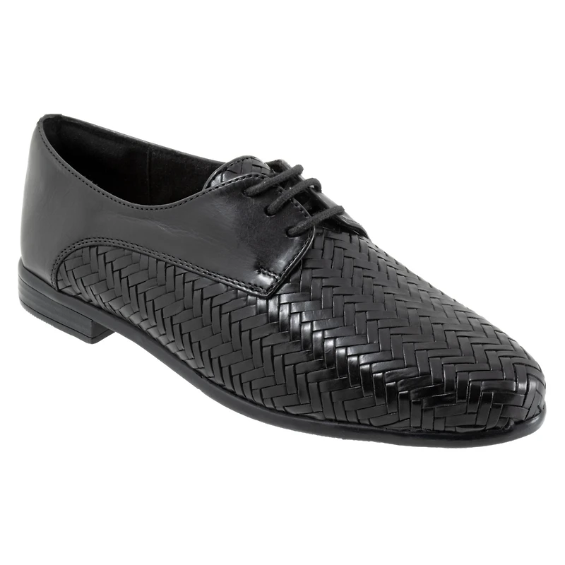 Trotters Lizzie Herringbone Flat
