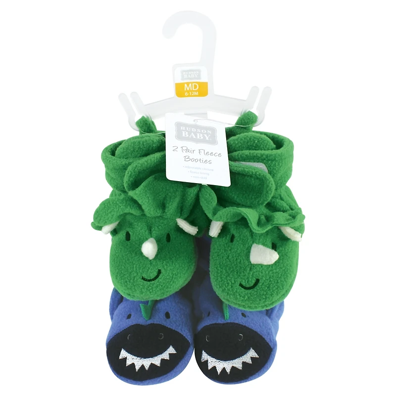 Hudson Baby Boys Cozy Fleece Indoor Boots