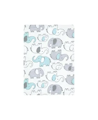 Hudson Baby Cotton Flannel Burp Cloths, 12-Pack