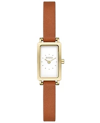 Skagen Women's Hagen Micro Two Hand Brown Pro-Planet Leather 30mm