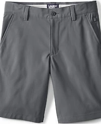 Lands' End Big Boys Husky Classic Active Performance Chino Shorts