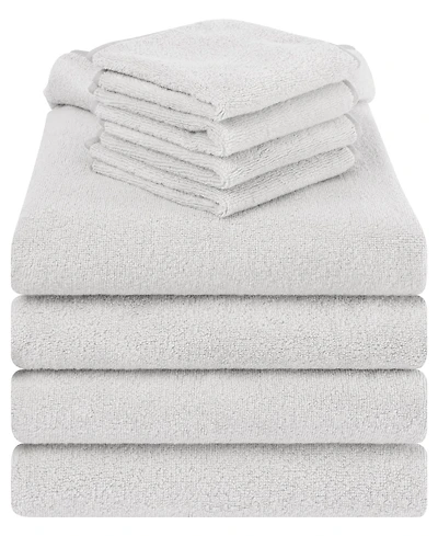 American Soft Linen Turkish Cotton Baby Toddler 8-Pc. Bath Towel Set