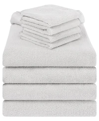 American Soft Linen Turkish Cotton Baby Toddler 8-Pc. Bath Towel Set