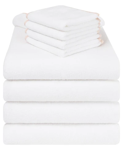 American Soft Linen Turkish Cotton Baby Toddler 8-Pc. Bath Towel Set
