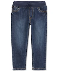 Carter's Toddler Boys Cotton Pull-On Drawstring Jeans