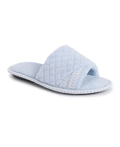 Muk Luks Women's Sally Open Toe Scuff Slipper
