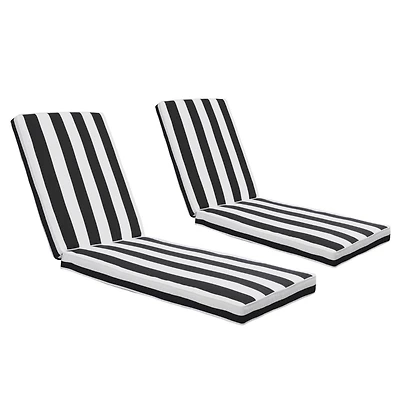 Streamdale Premium Outdoor Chaise Cushion with Removable Cover