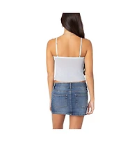 Women's Serafina sheer mesh tank top