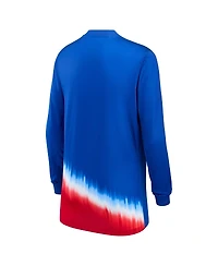 Nike Big Boys and Girls Blue Usmnt 2024 Away Replica Long Sleeve Jersey