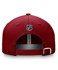 Fanatics Men's Burgundy Colorado Avalanche Authentic Pro Prime Adjustable Hat