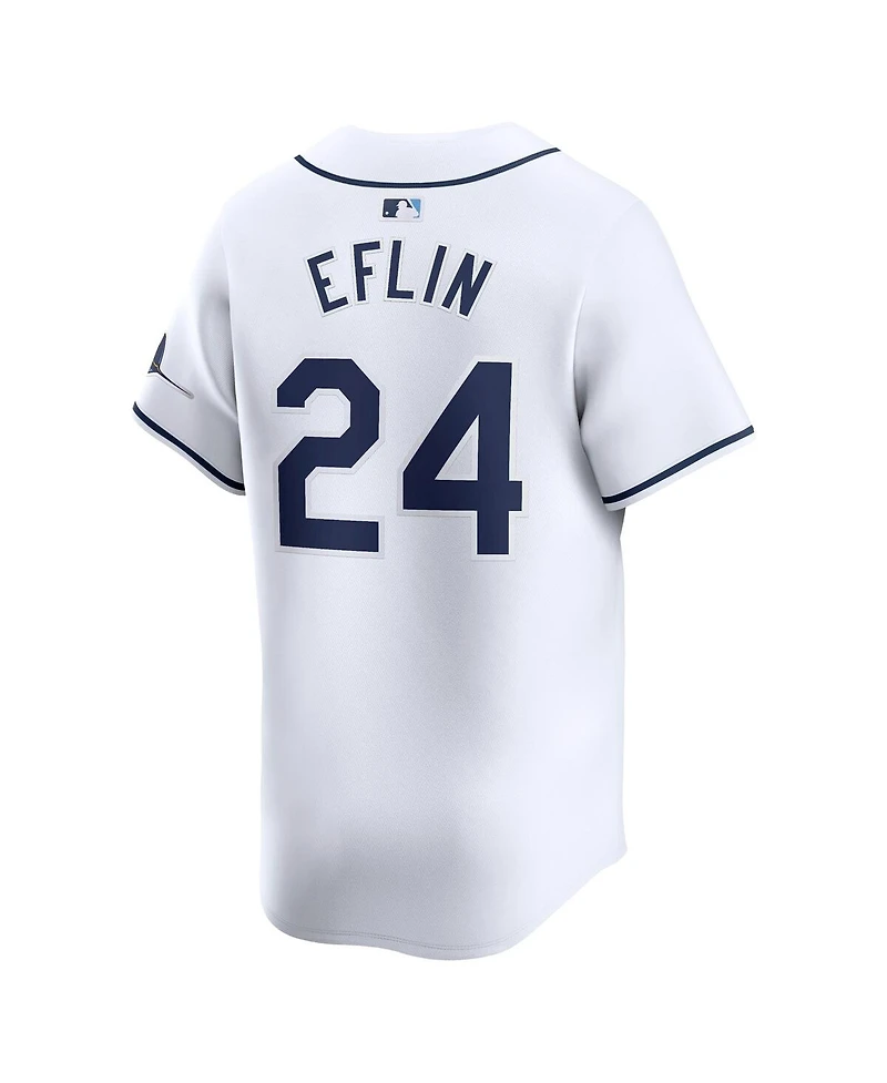 Nike Men's Zach Eflin White Tampa Bay Rays Home Limited Player Jersey