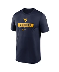 Nike Men's Navy West Virginia Mountaineers 2024 Sideline Legend Performance T-Shirt