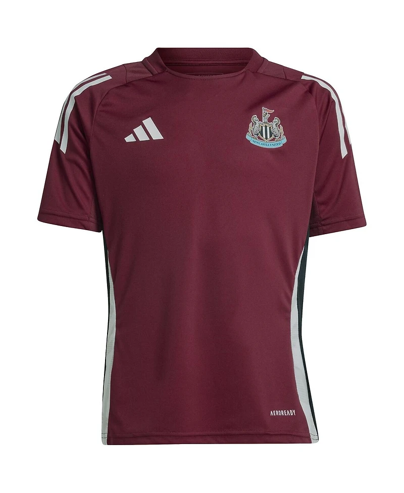 Adidas Big Boys and Girls Burgundy Newcastle United 2024/25 Training Jersey