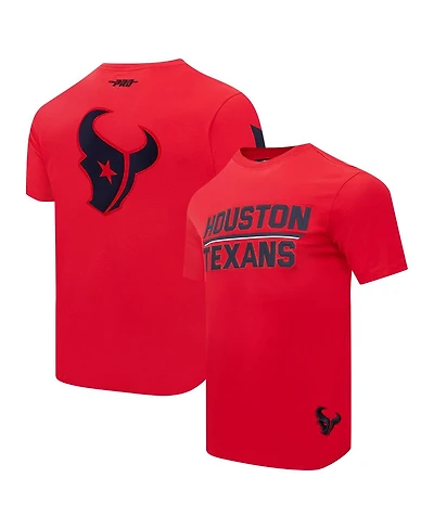 Pro Standard Men's Red Houston Texans Alternate Logo T-Shirt
