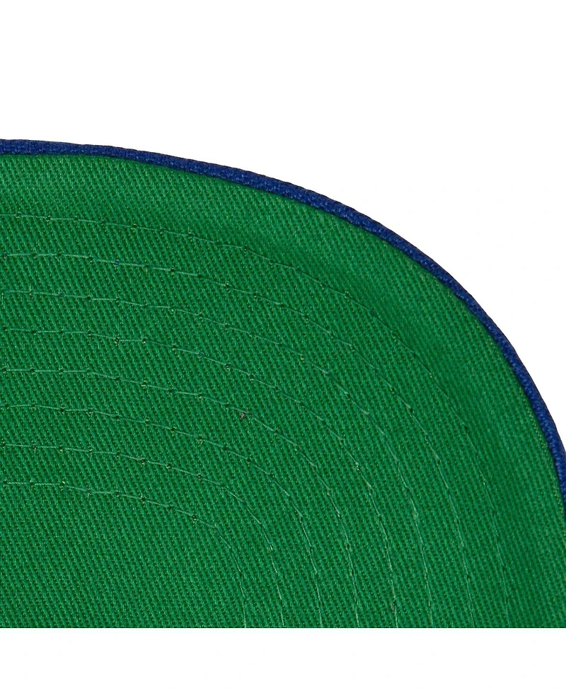Mitchell & Ness Men's Cream/Blue New York Knicks 2x Nba Champions Soul Legacy Defined Snapback Hat