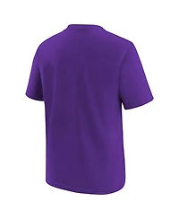 Nike Big Boys and Girls Purple Los Angeles Sparks Essential Logo T-Shirt