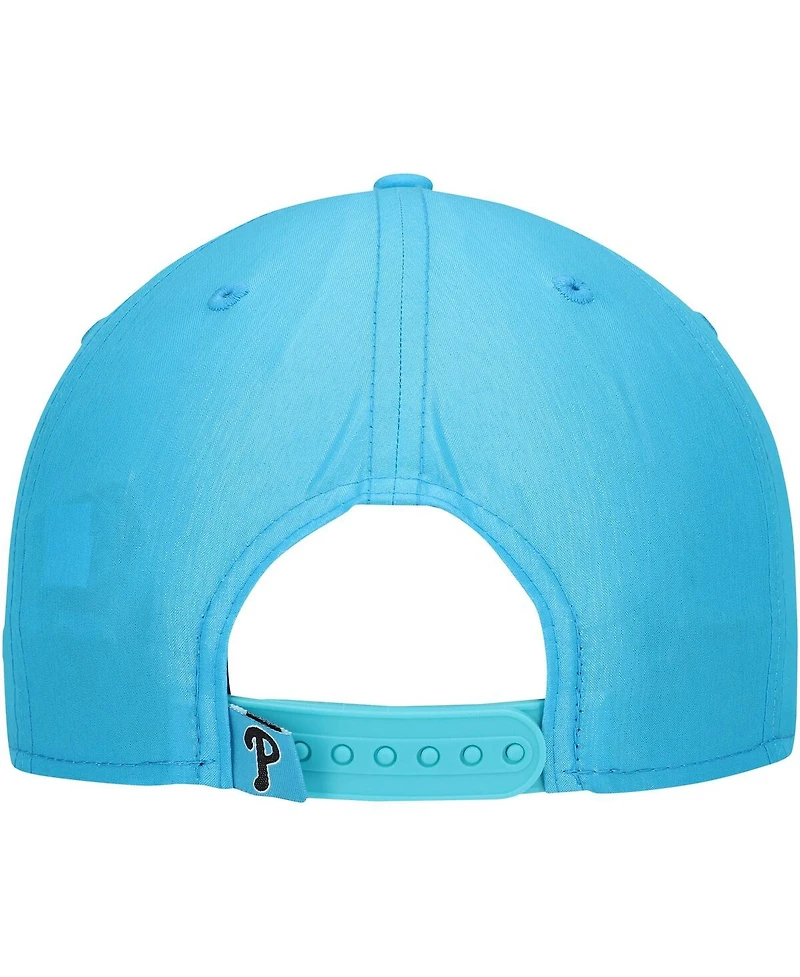 New Era Men's Blue Philadelphia Phillies Neon Golfer Snapback Hat
