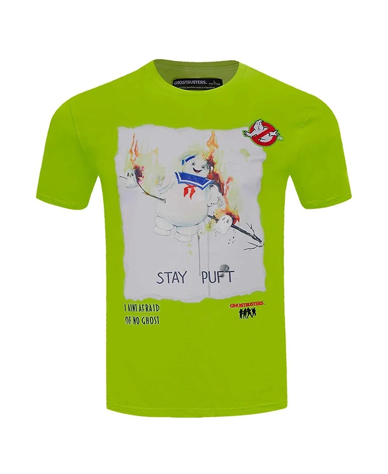 Freeze Max Men's and Women's Green Ghostbusters Marshmallow T-Shirt