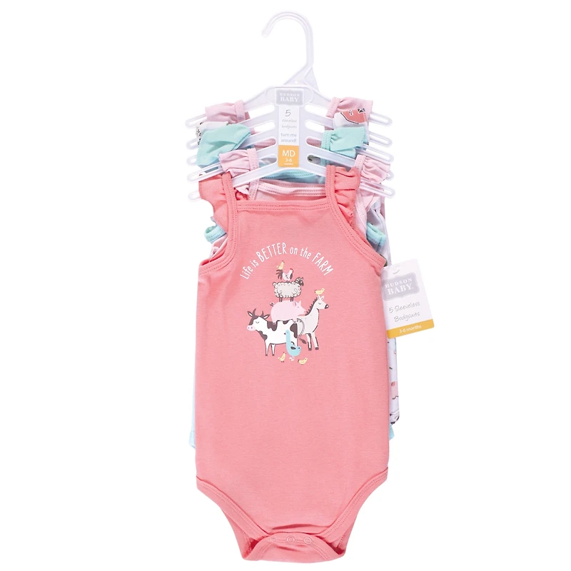 Hudson Baby 8Pc Bodysuits and Rompers
