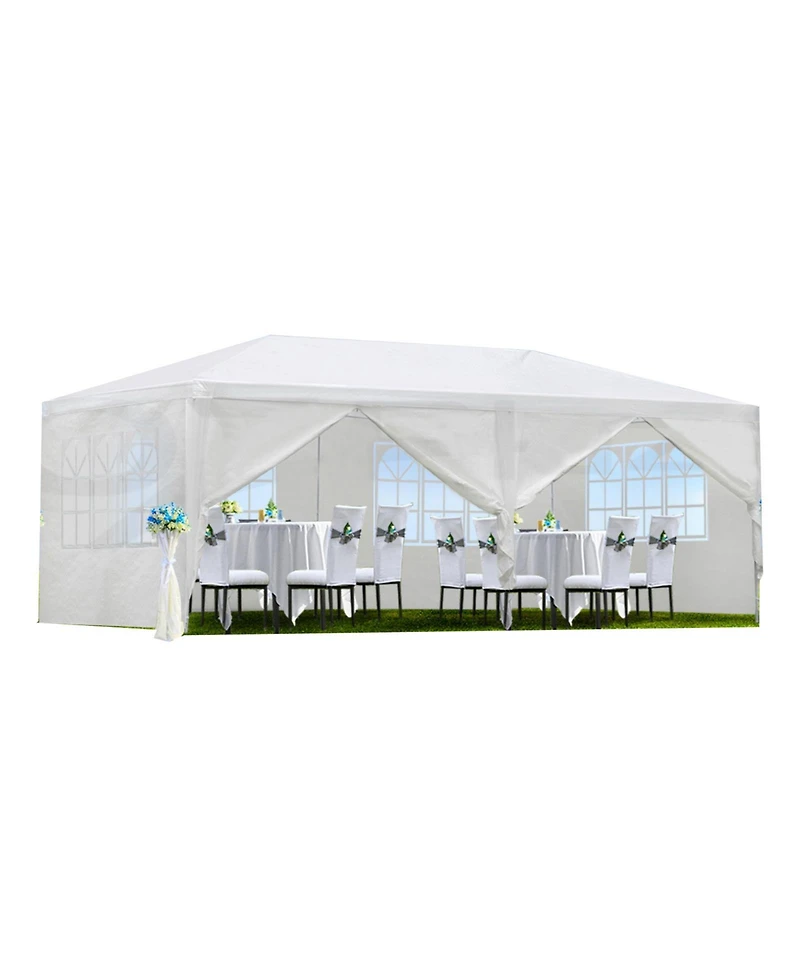 Streamdale Wedding Canopy Tent with Sidewalls (10x20')