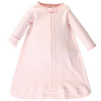 Touched by Nature Baby Girls Organic Cotton Long-Sleeve Wearable Sleeping Bag, Sack, Blanket