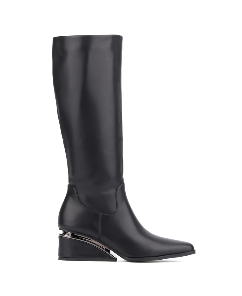 Women's Maegan Wedge Heel Tall Boot