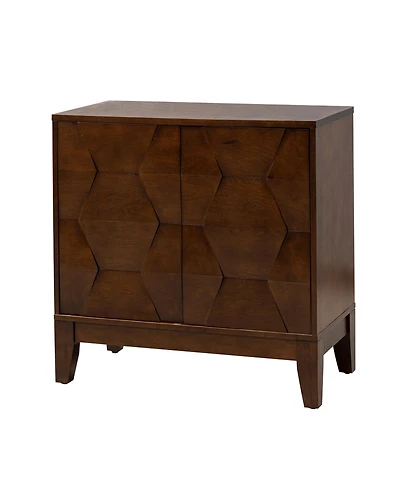 Contemporary Martina 30" Tall 2-Door Accent Cabinet with Ample Storage Space