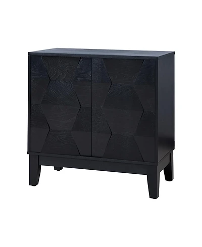 Contemporary Martina 30" Tall 2-Door Accent Cabinet with Ample Storage Space