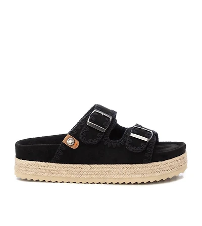 Women's Suede Flat Sandals By Xti