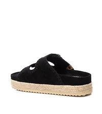 Women's Suede Flat Sandals By Xti