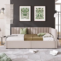 Streamdale Twin Sofa Bed with Storage Drawers
