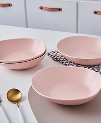 Stone Lain Delilah Porcelain Pasta Bowls, Set of 6