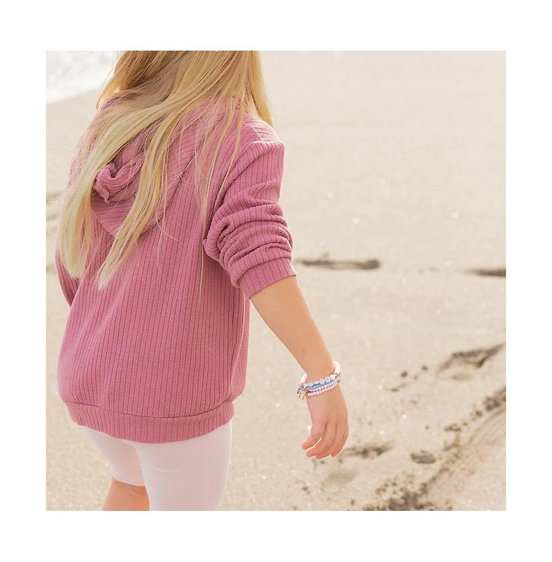 Bits & Bows Girls Hearts Bracelet Set