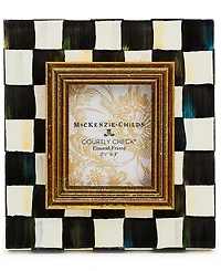 Mackenzie-Childs Courtly Check 2.5" x 3" Picture Frame