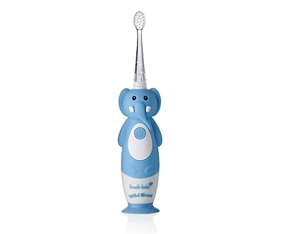brush-baby WildOnes Elephant Kids Electric Rechargeable Toothbrush | Childrens Electric Toothbrush | Animal Character Toothbrush